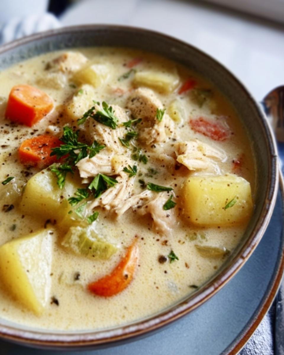 Creamy Chicken Potato Soup - detail 2