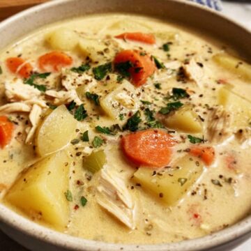 Creamy Chicken Potato Soup