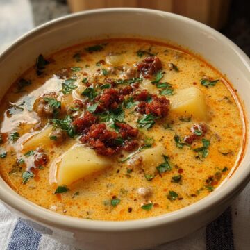 Creamy Chorizo Potato Soup