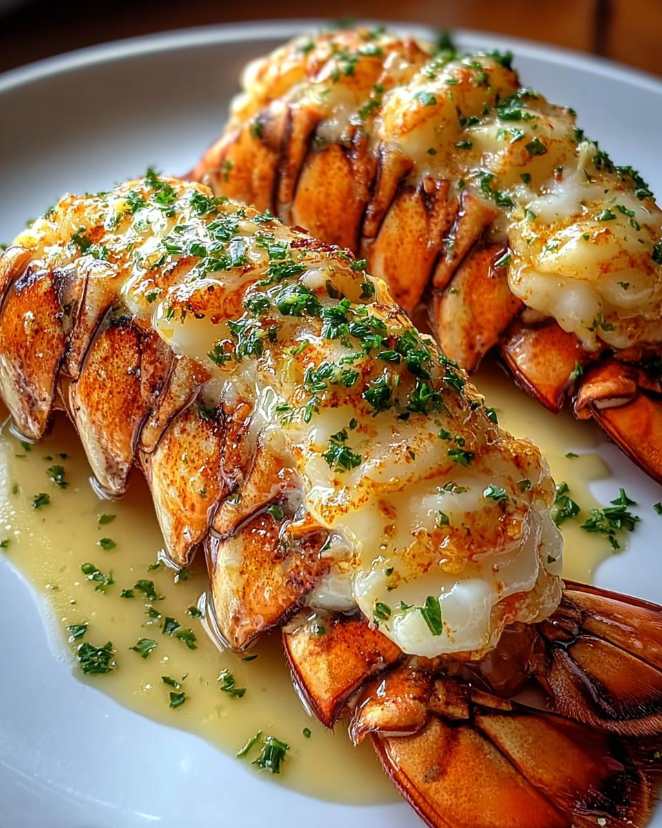 Creamy Garlic Butter Lobster Tails - detail 1