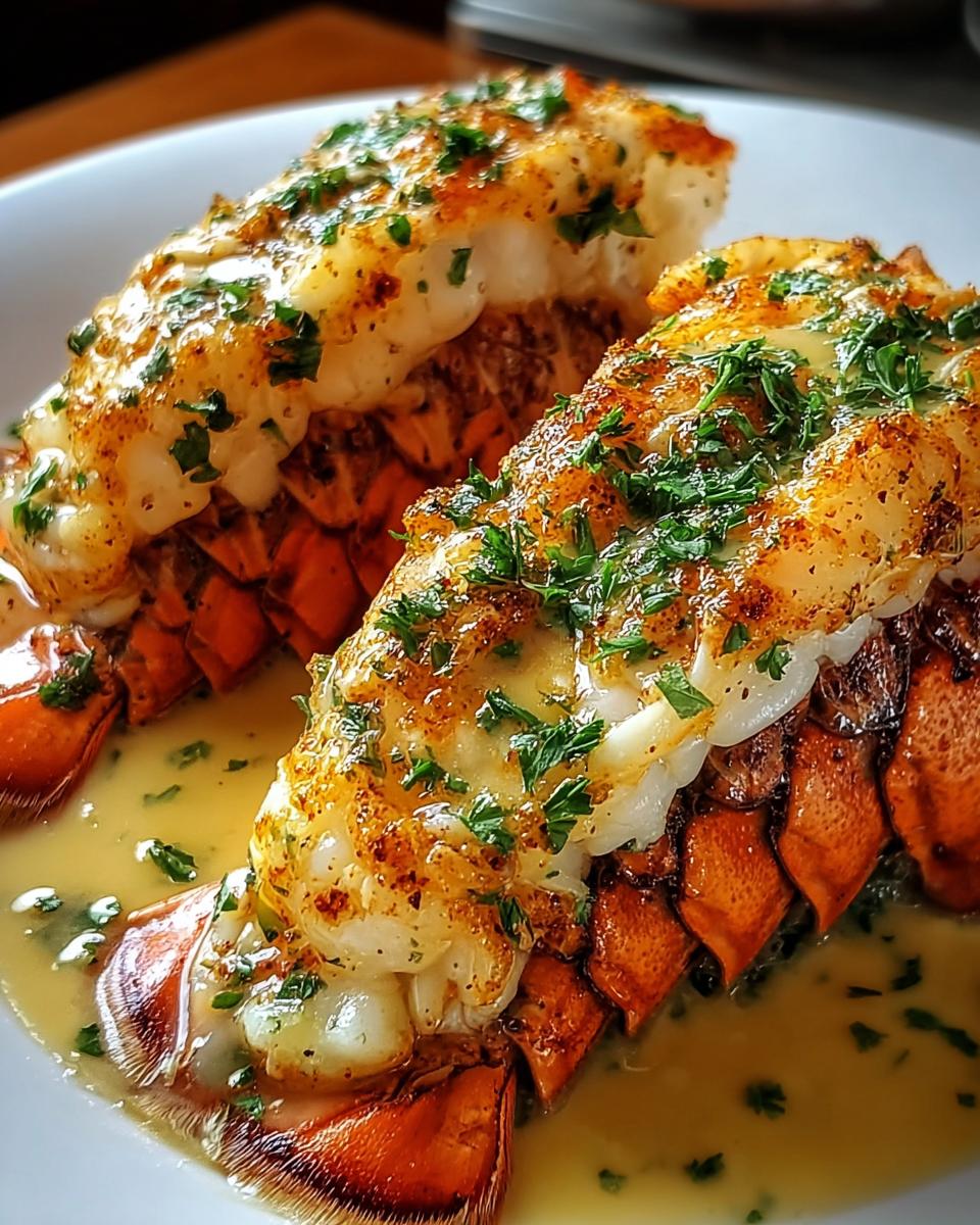 Creamy Garlic Butter Lobster Tails - detail 2