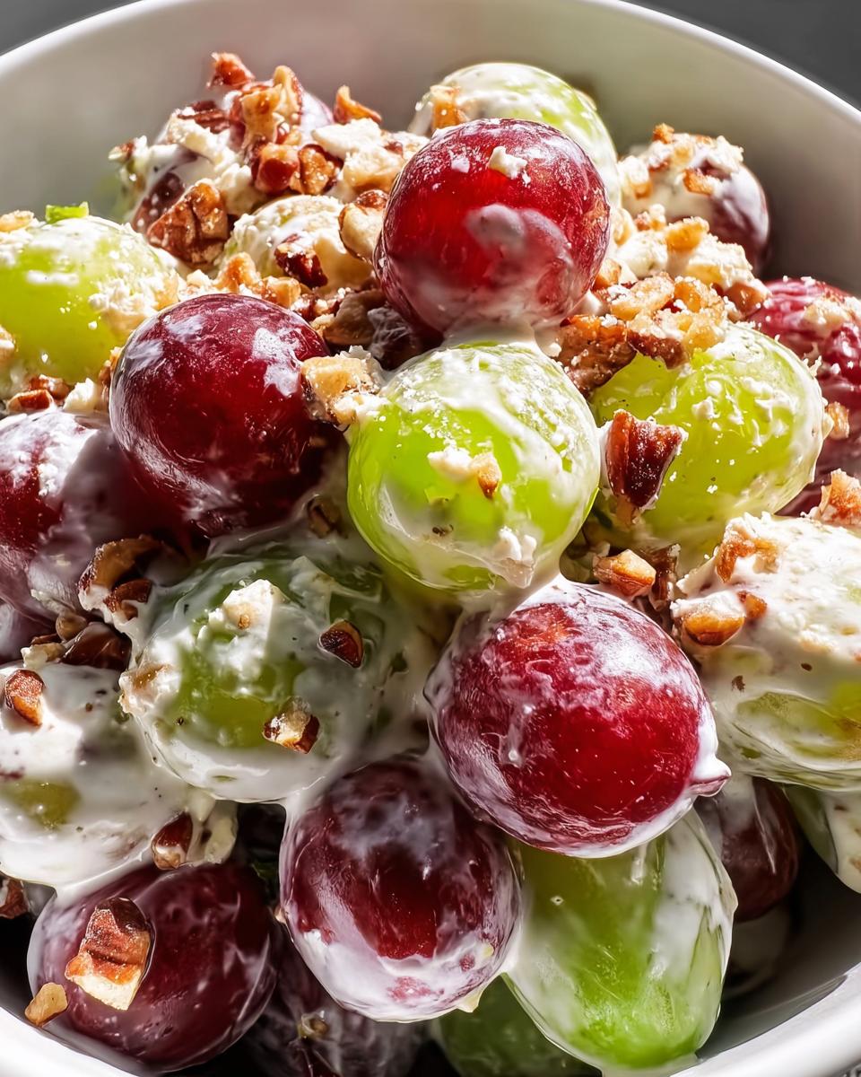 Creamy Grape Salad - detail 1