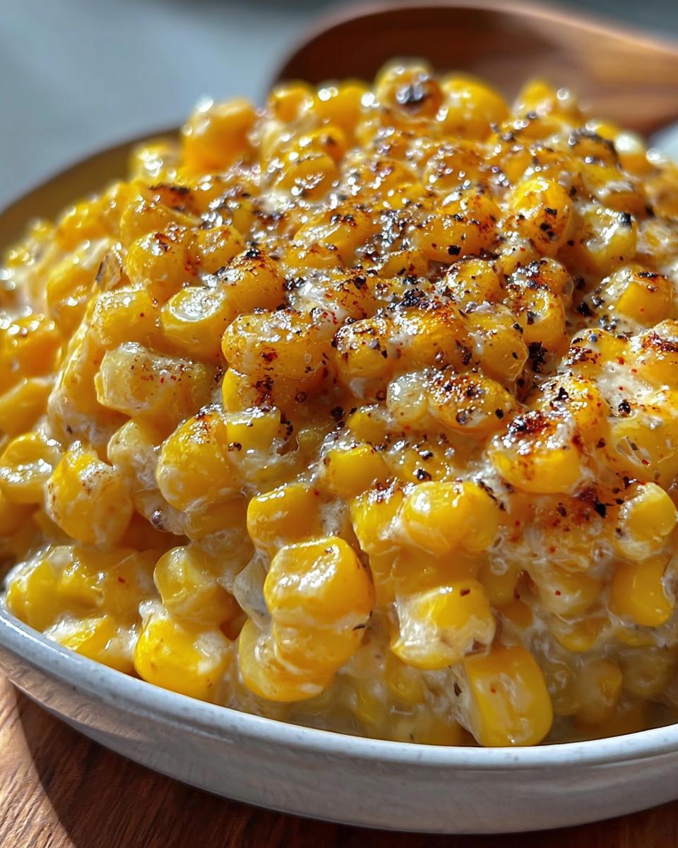 Creamy Honey Butter Skillet Corn - detail 1