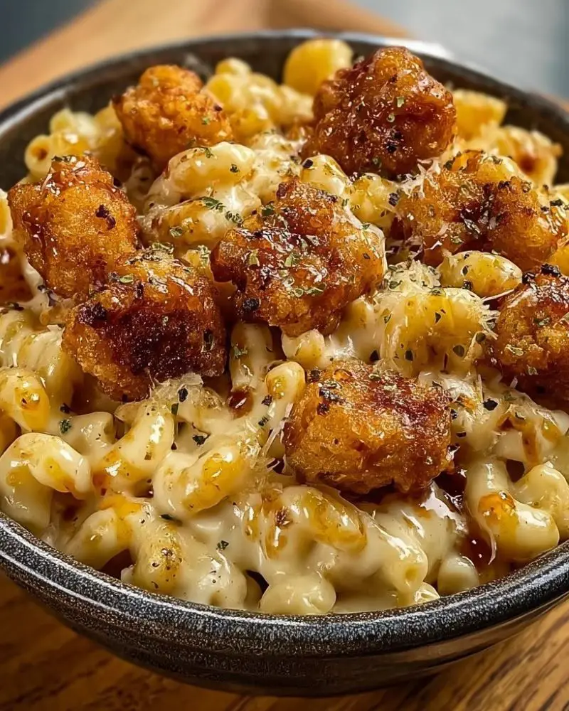 Creamy Honey Pepper Chicken Mac