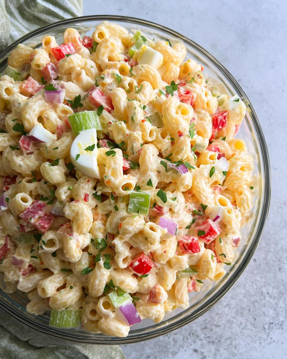 Creamy Macaroni Salad - detail 1