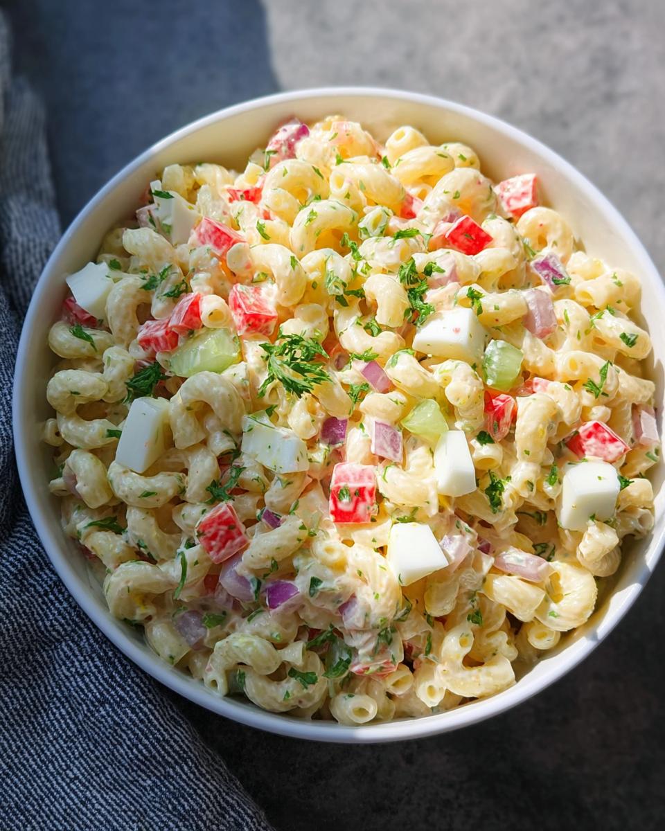 Creamy Macaroni Salad - detail 2