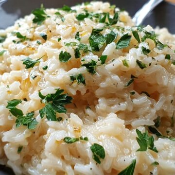 Creamy Parmesan Rice