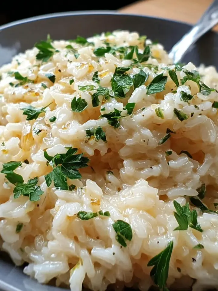 Creamy Parmesan Rice