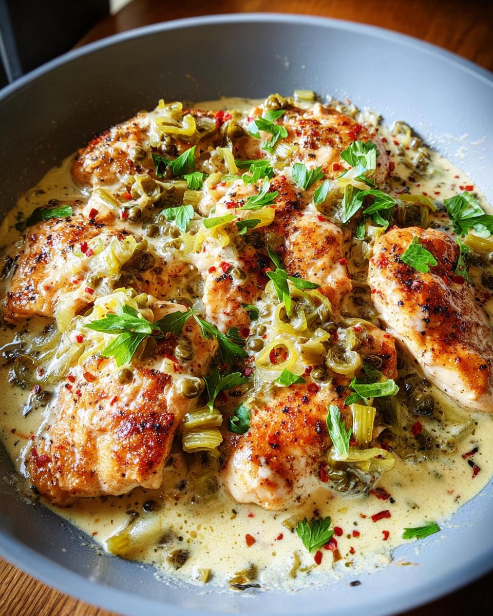 Creamy Pepperoncini Chicken Skillet - detail 1