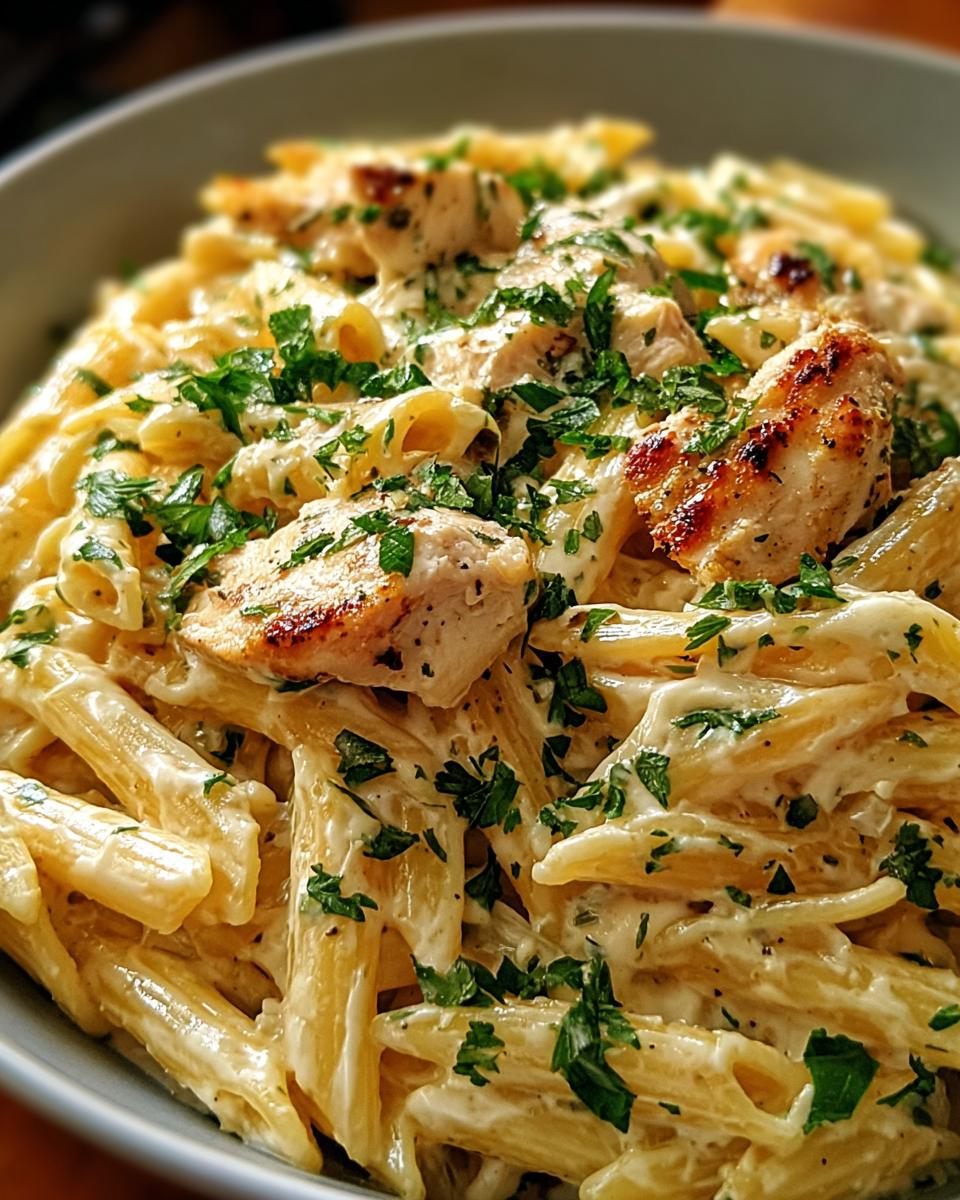 Creamy Ricotta Chicken Pasta - detail 1