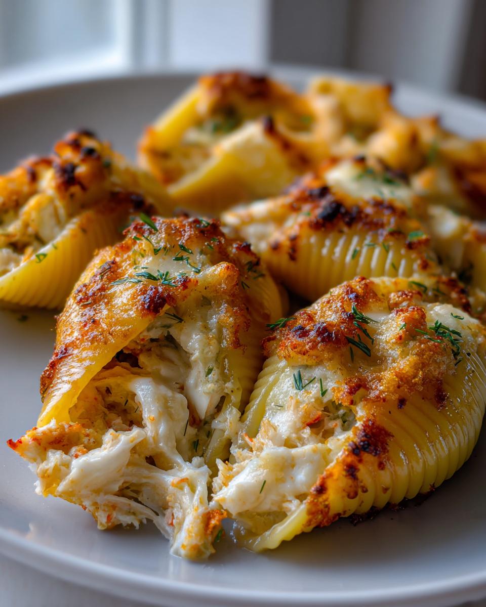 Creamy Seafood Stuffed Shells - detail 1
