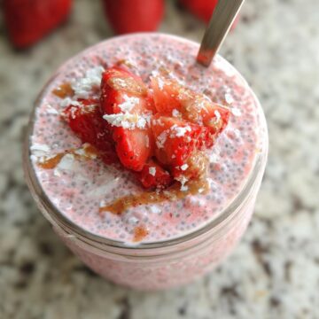 Creamy Strawberry Chia Pudding