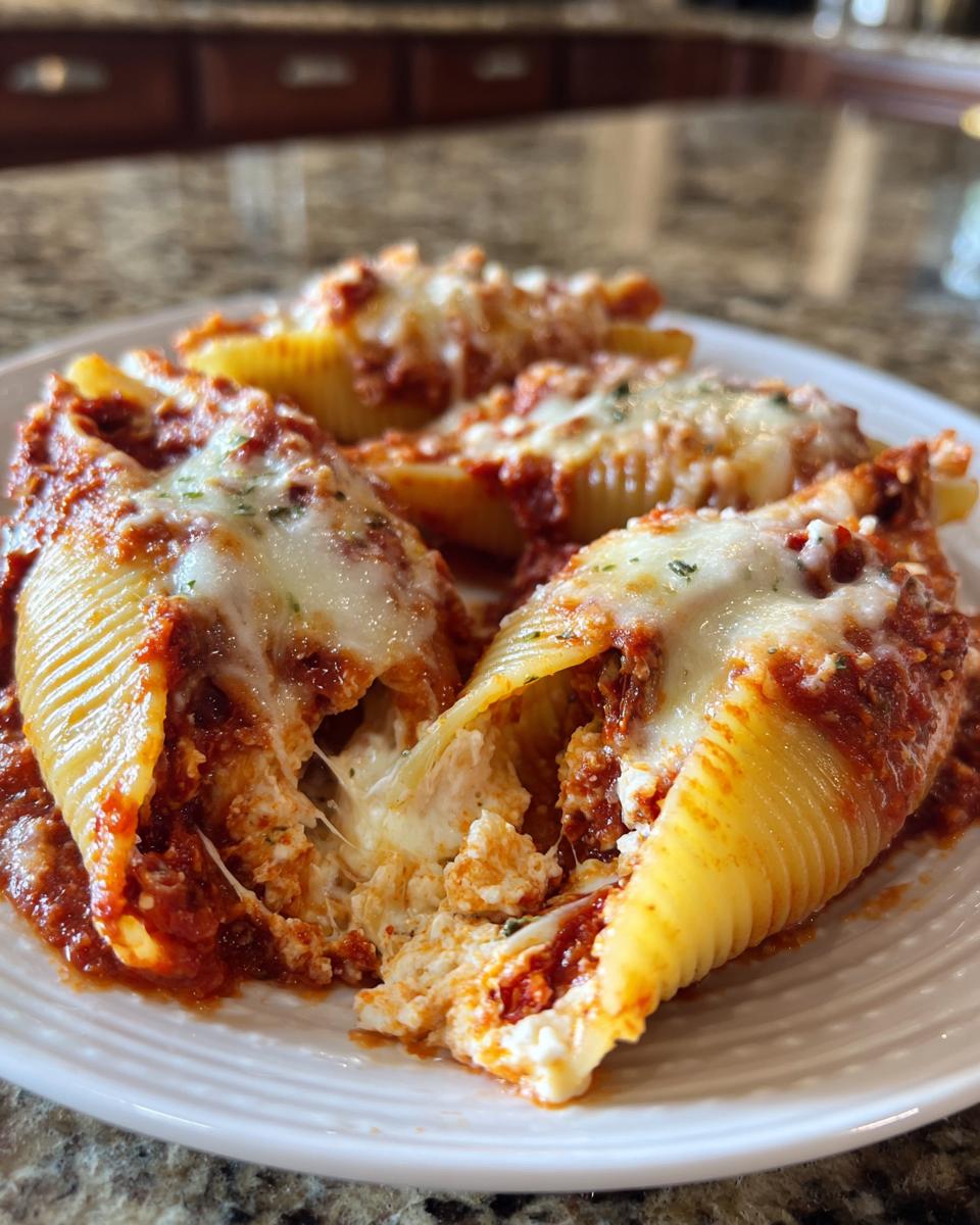 Creamy Sun-Dried Tomato and Ricotta Stuffed Shells - detail 1