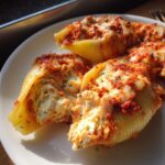 Creamy Sun-Dried Tomato and Ricotta Stuffed Shells