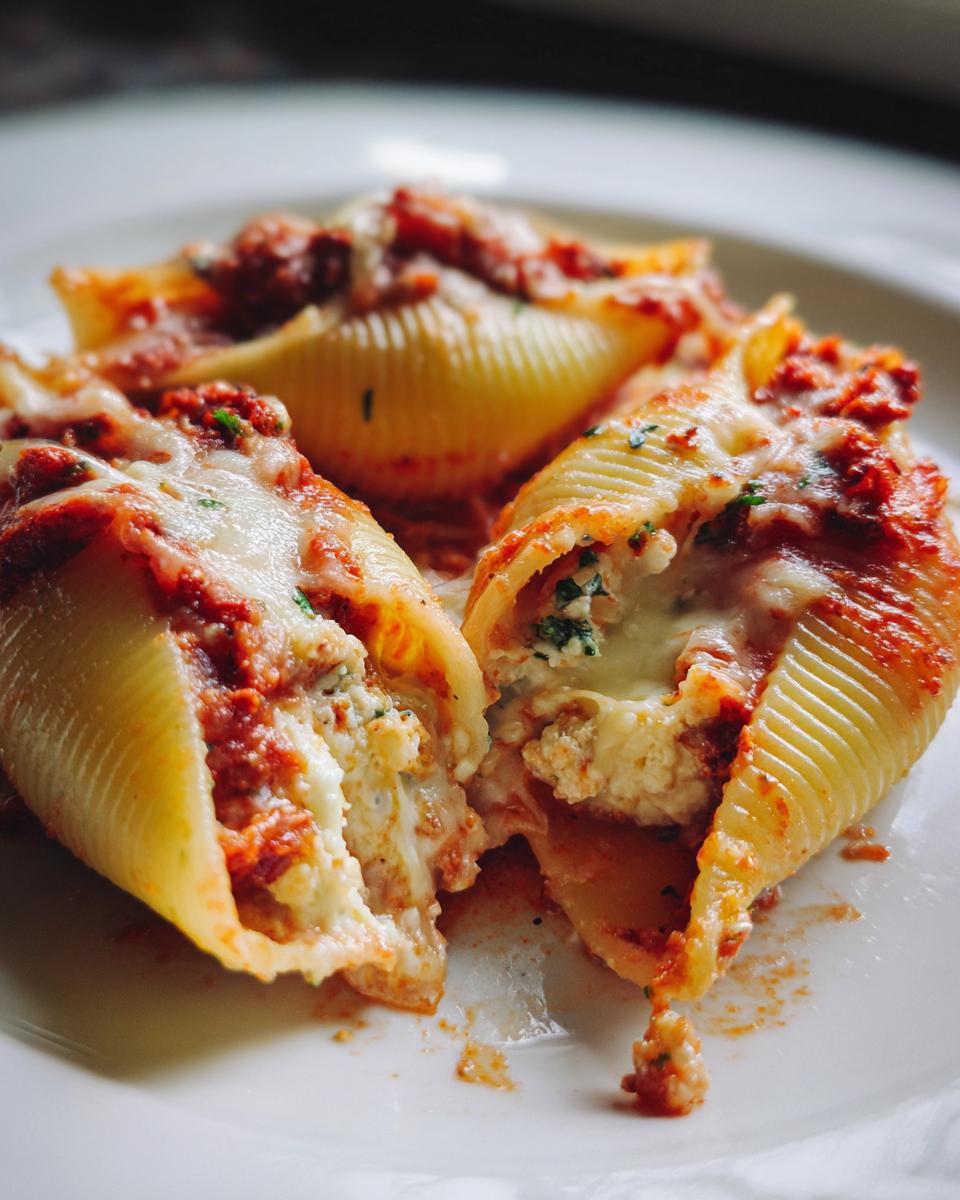 Creamy Sun-Dried Tomato and Ricotta Stuffed Shells - detail 3