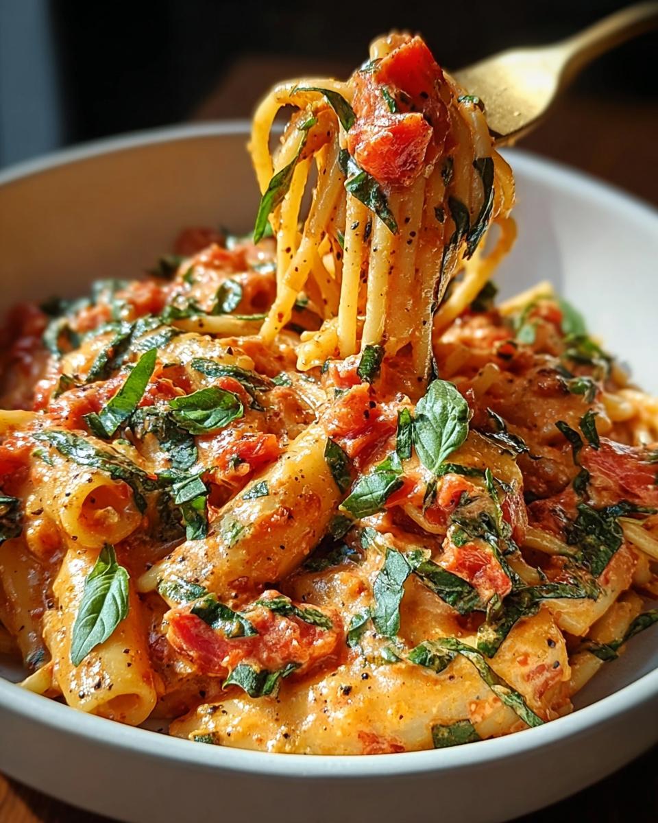 Creamy Tomato Garlic Pasta - detail 2