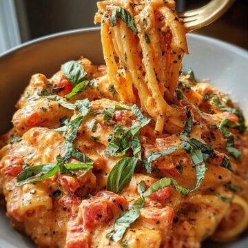 Creamy Tomato Garlic Pasta