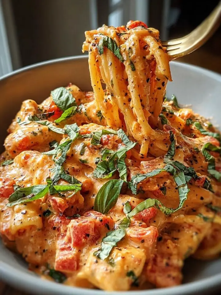 Creamy Tomato Garlic Pasta