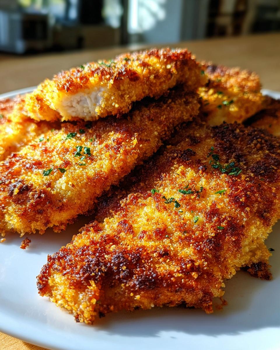Crispy Air Fryer Parmesan Crusted Chicken - detail 1
