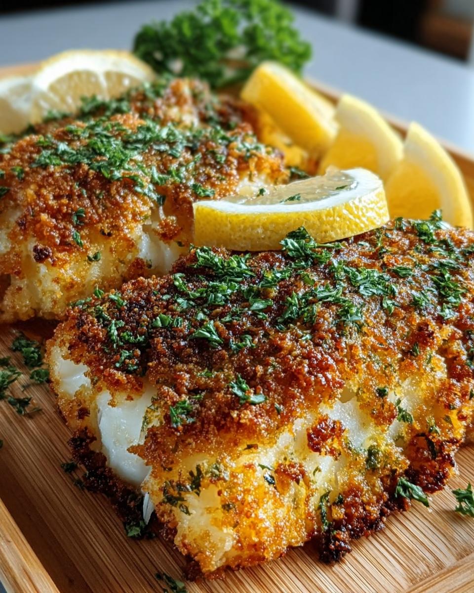 Crispy Air Fryer Parmesan Crusted Cod - detail 1