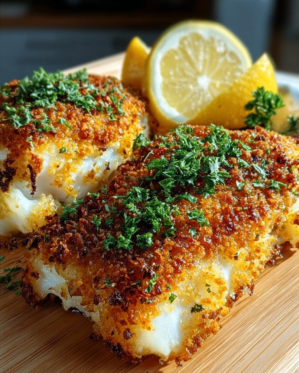 Crispy Air Fryer Parmesan Crusted Cod - detail 2