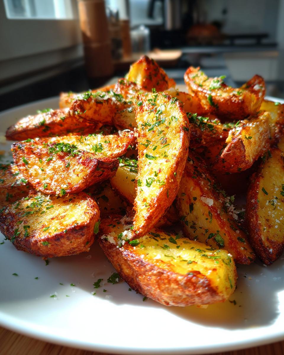 Crispy Air Fryer Potato Wedges - detail 2
