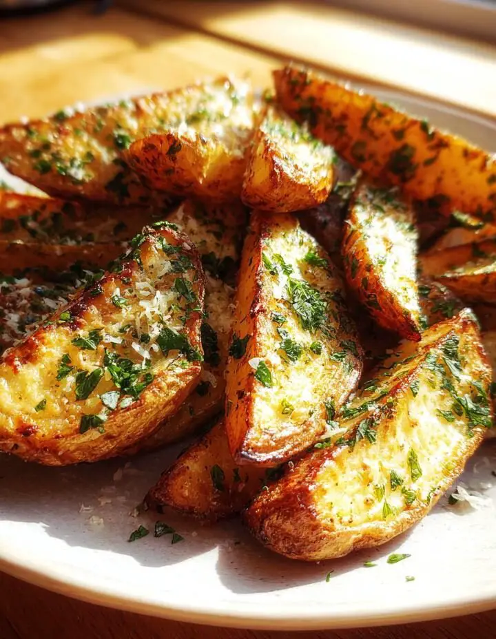 Crispy Air Fryer Potato Wedges