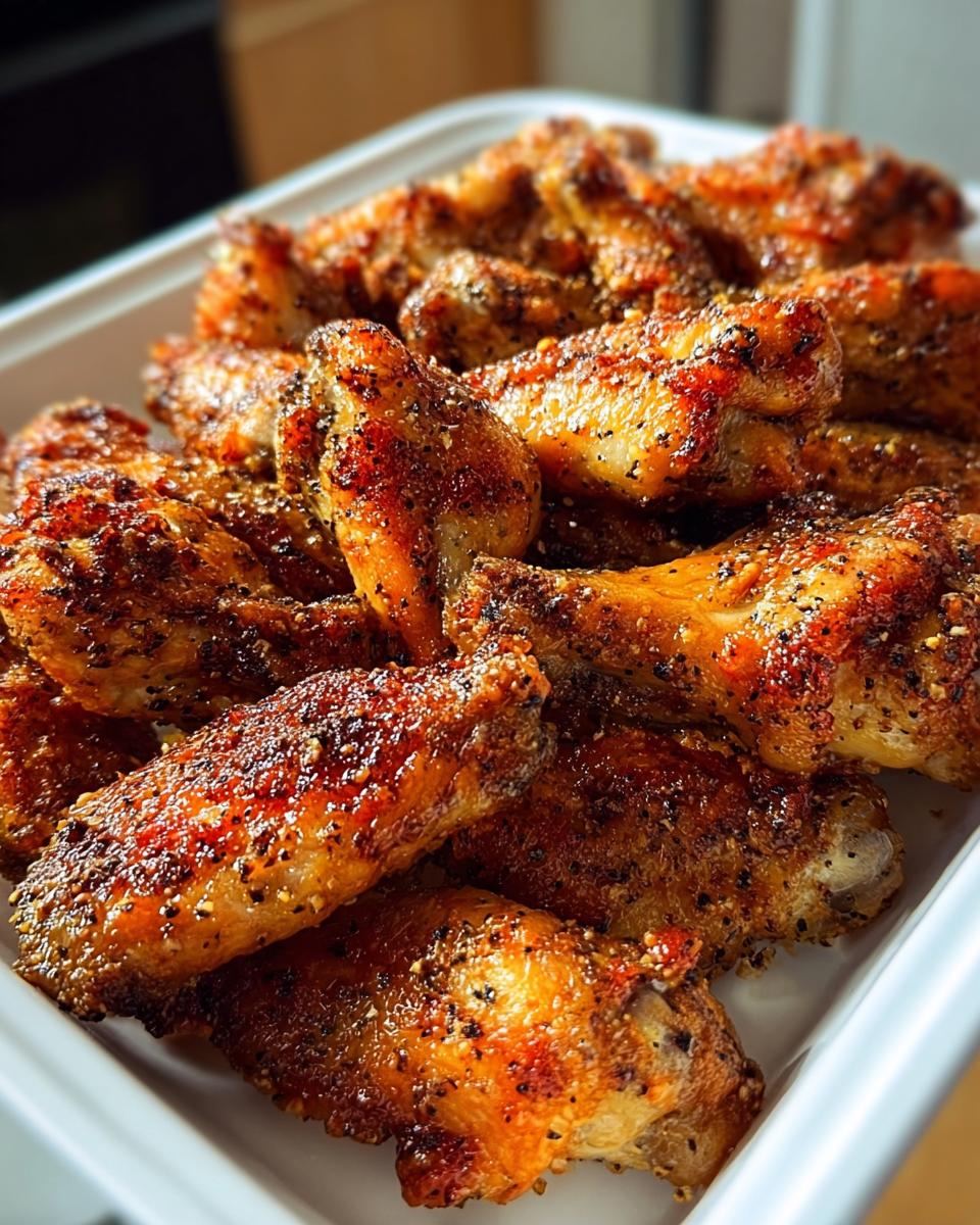 Crispy Baked Chicken Wings - detail 1