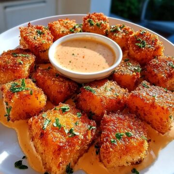 Crispy Bang Bang Salmon Bites