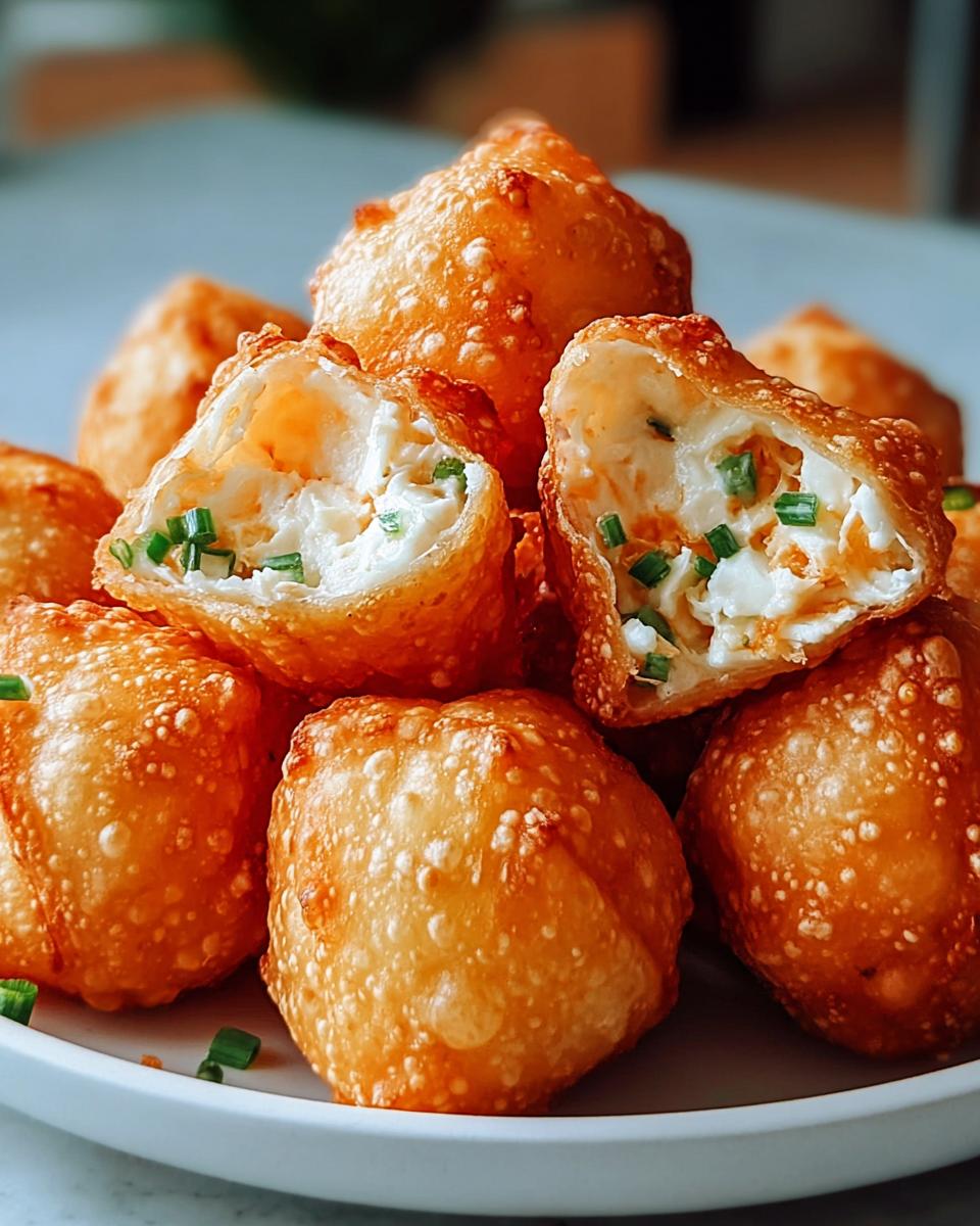 Crispy Crab Rangoon Bombs - detail 2