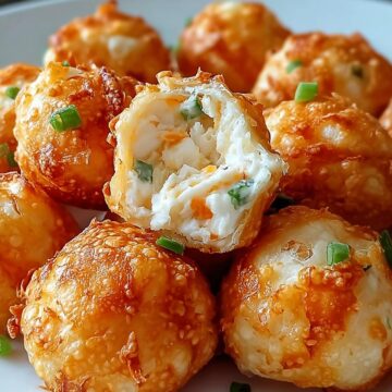 Crispy Crab Rangoon Bombs