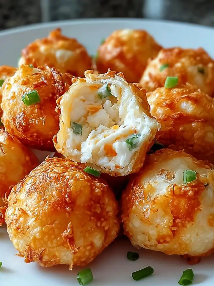 Crispy Crab Rangoon Bombs