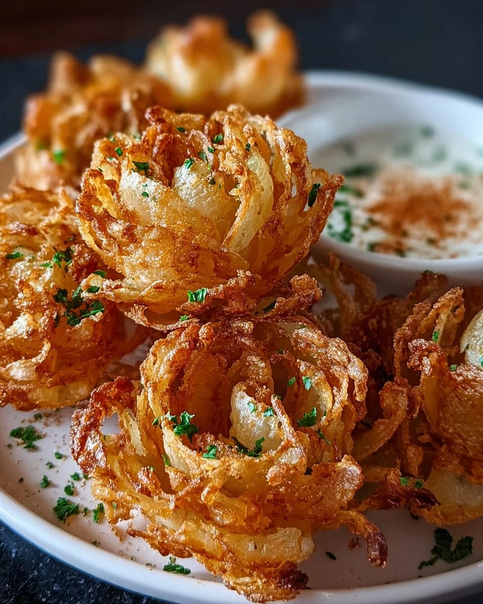 Crispy Mini Blooming Onions - detail 2