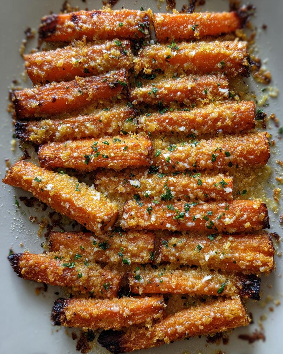 Crispy Parmesan Carrots - detail 1