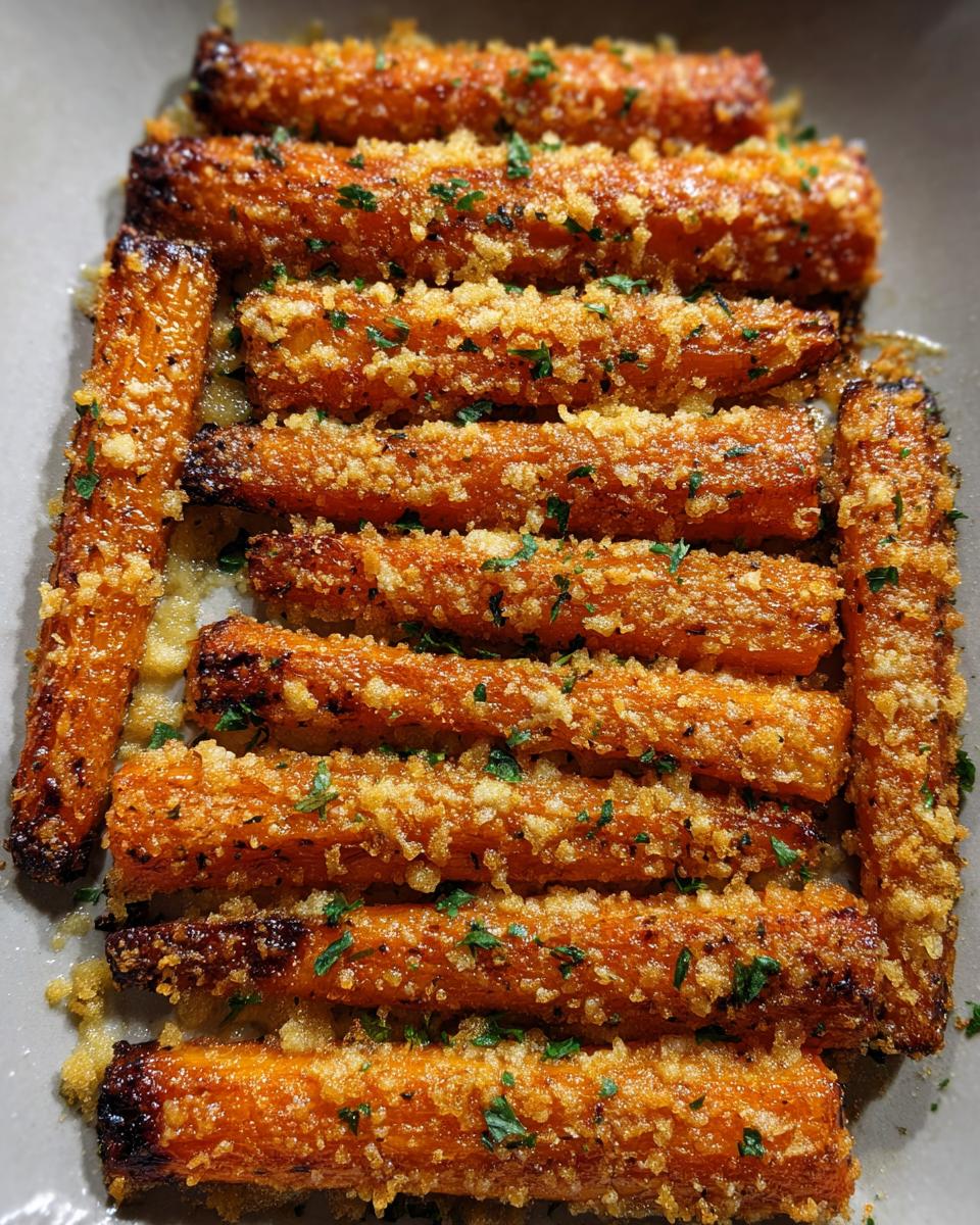 Crispy Parmesan Carrots - detail 2