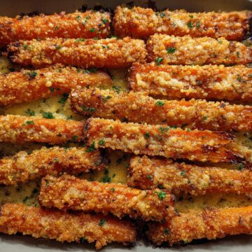 Crispy Parmesan Carrots