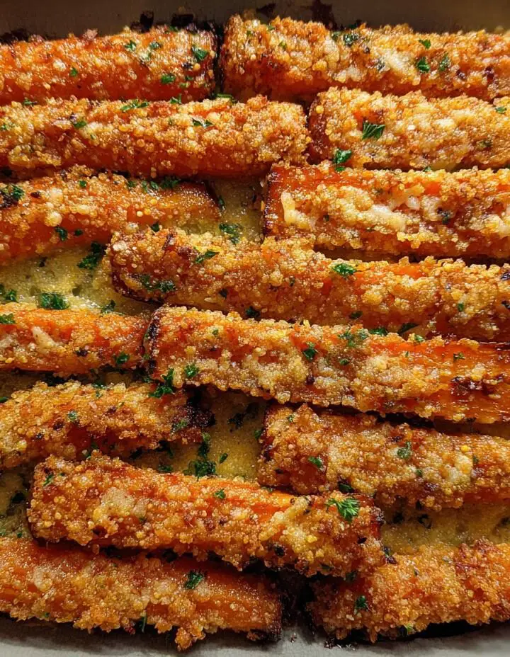 Crispy Parmesan Carrots
