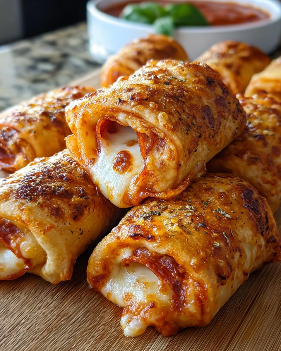 Crispy Pepperoni Pizza Rolls - detail 1