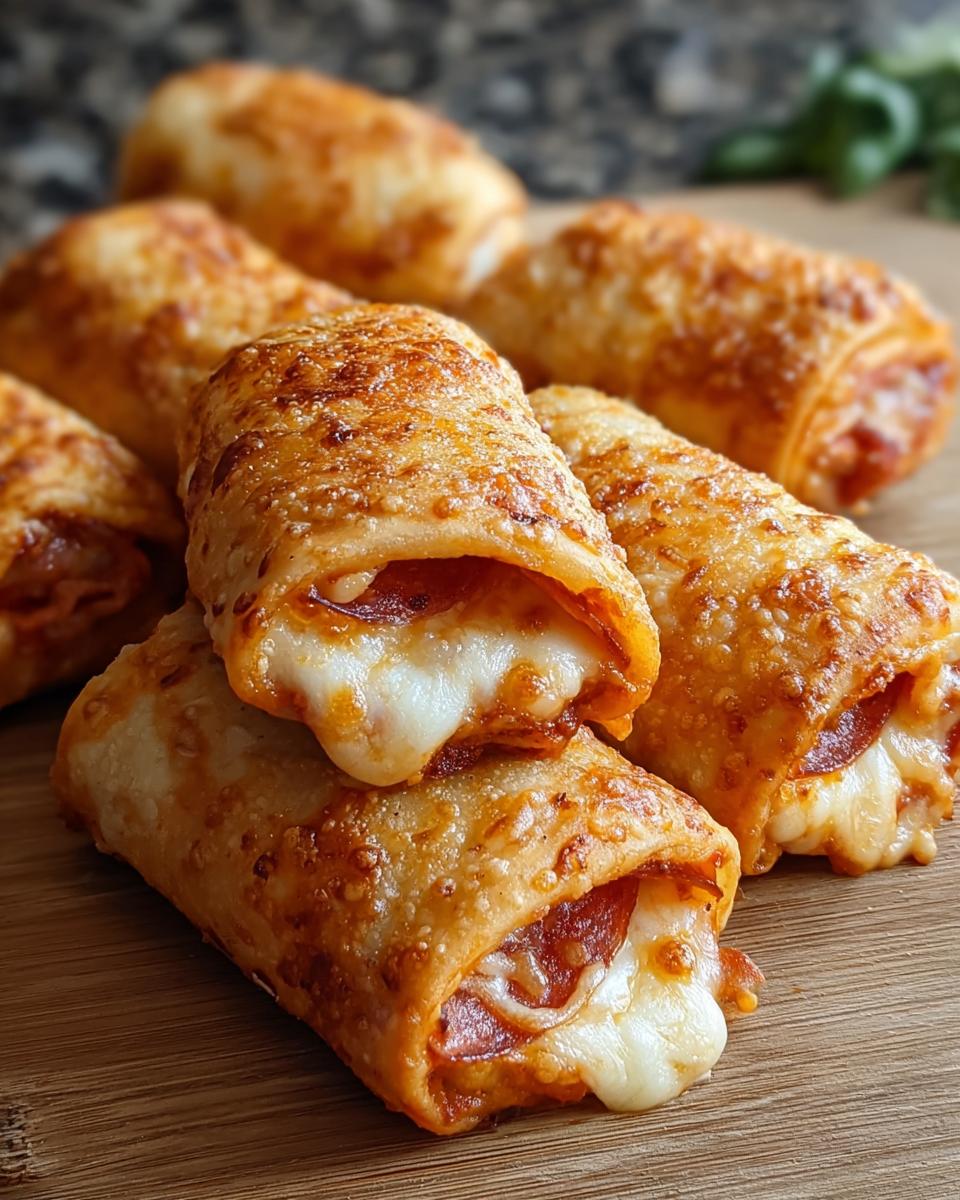 Crispy Pepperoni Pizza Rolls - detail 2