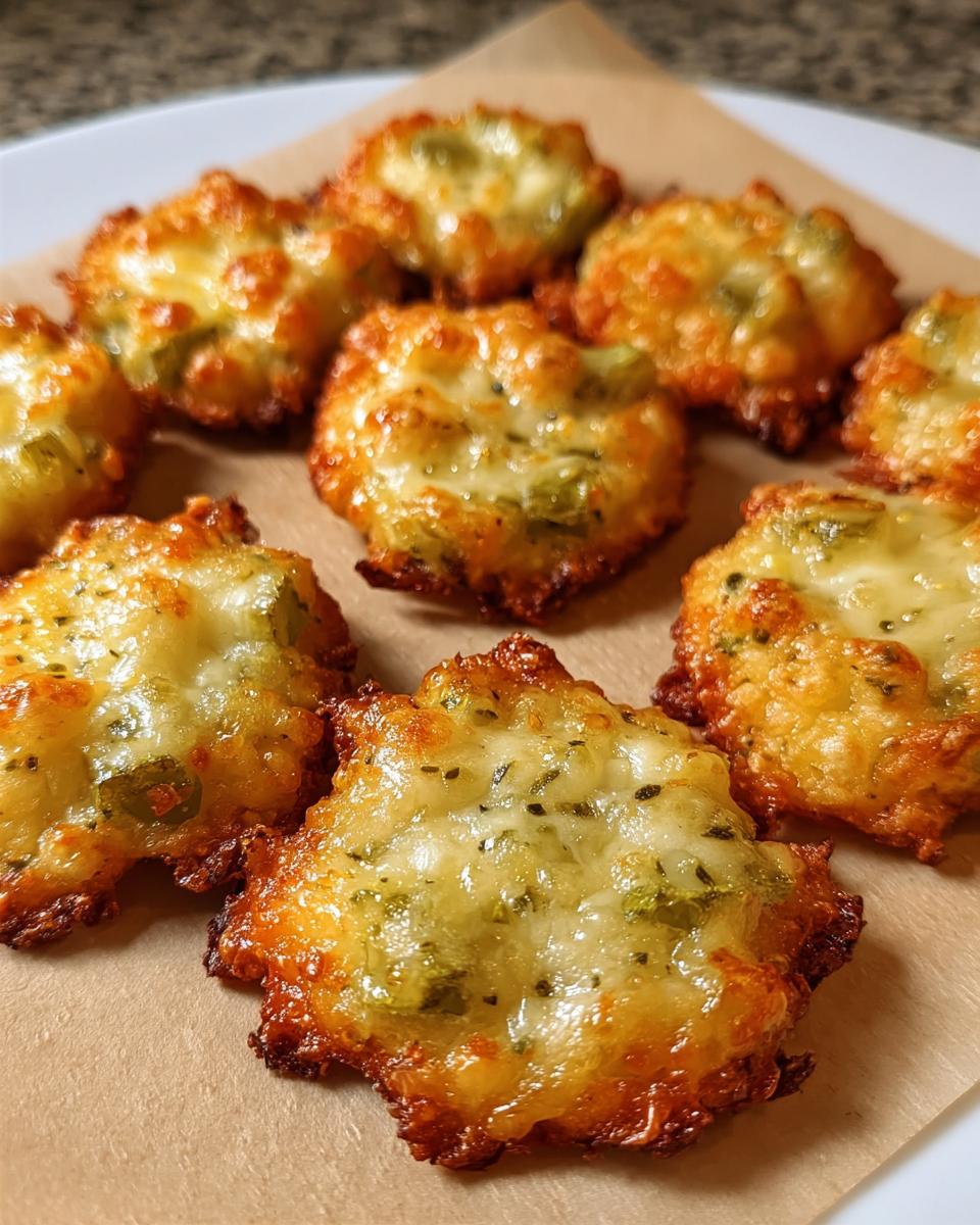 Crispy Pickle Cheese Bites - detail 1