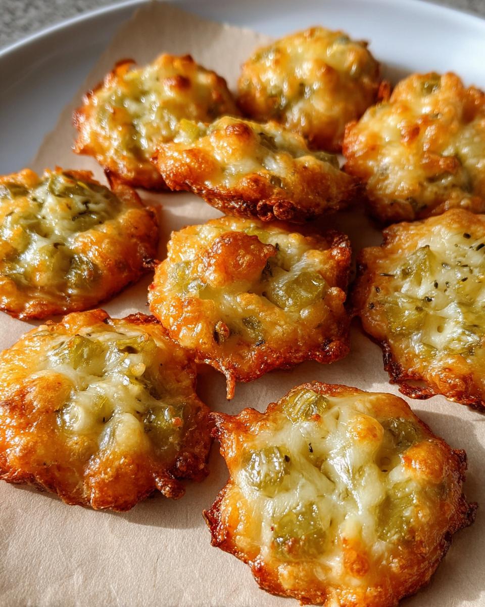 Crispy Pickle Cheese Bites - detail 3