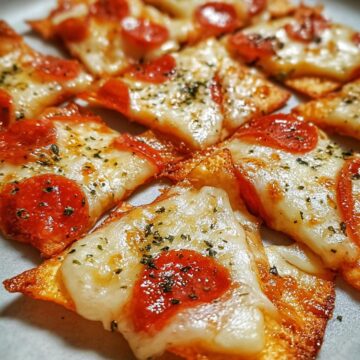 Crispy Pizza Chips