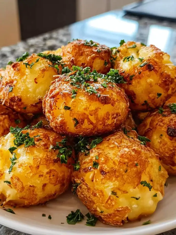 Crispy Potato & Cheese Bombs