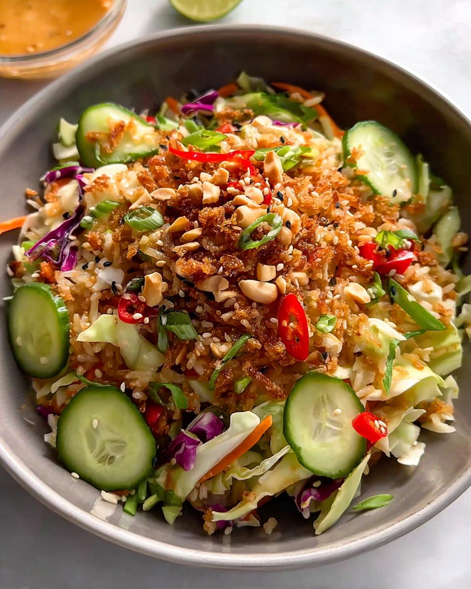 Crispy Rice Salad - detail 2