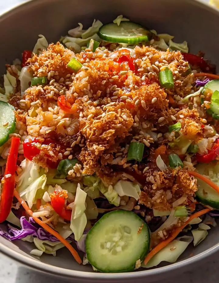 Crispy Rice Salad