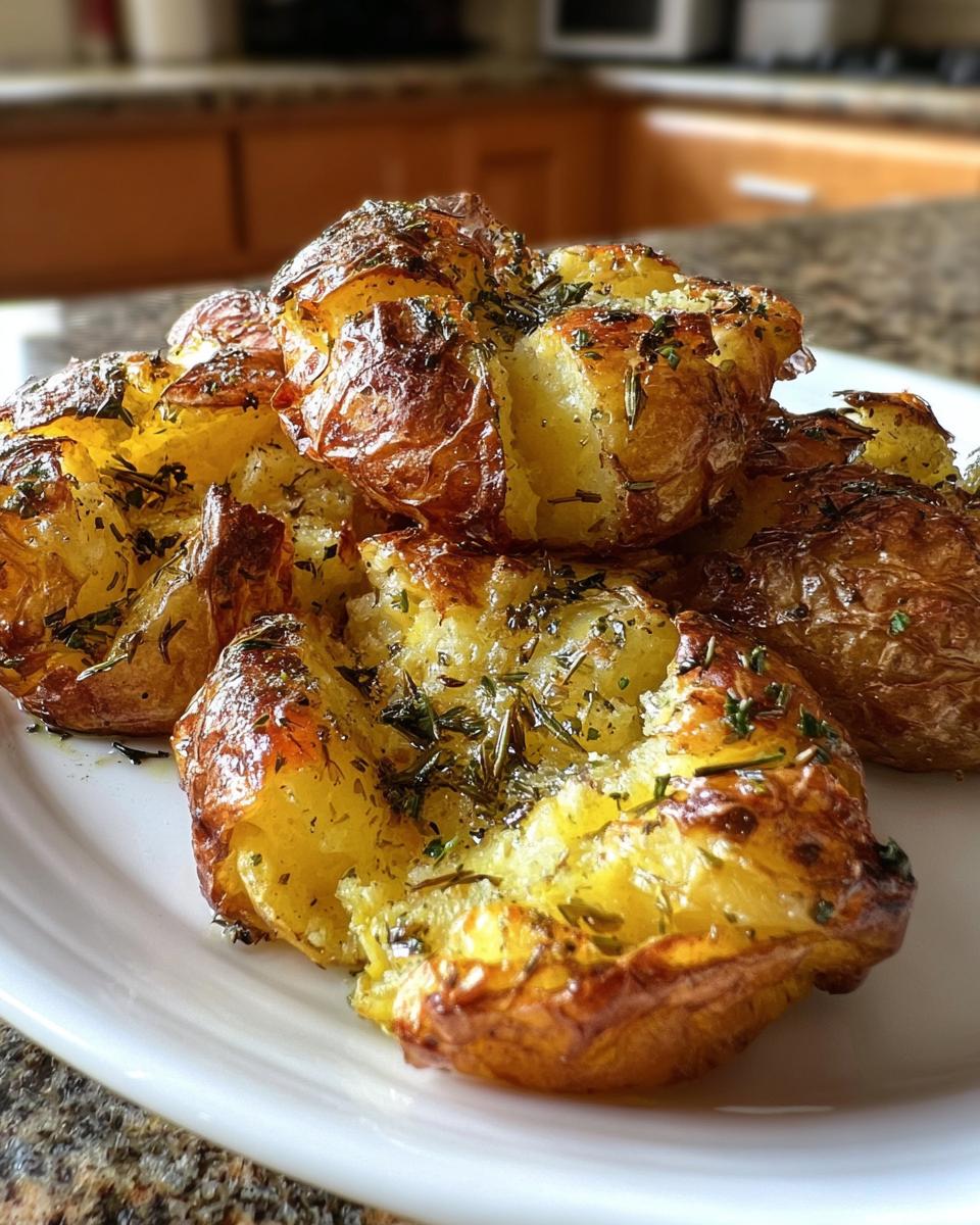 Crispy Smashed Potatoes - detail 1
