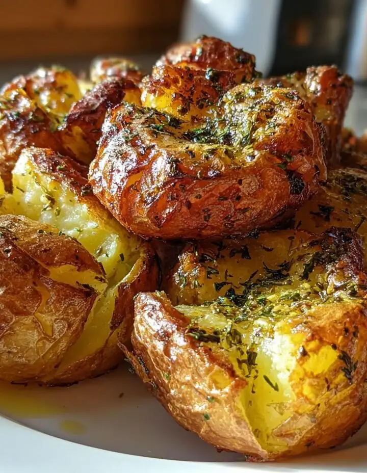 Crispy Smashed Potatoes
