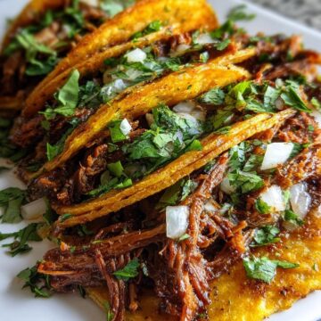 Crock Pot Birria Tacos