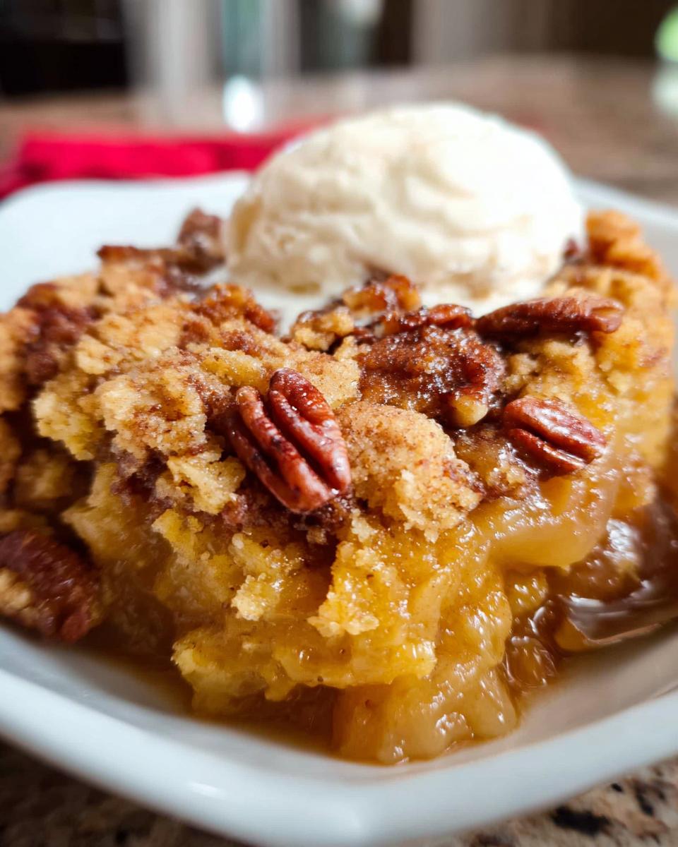Crockpot Apple Dump Cake - detail 1