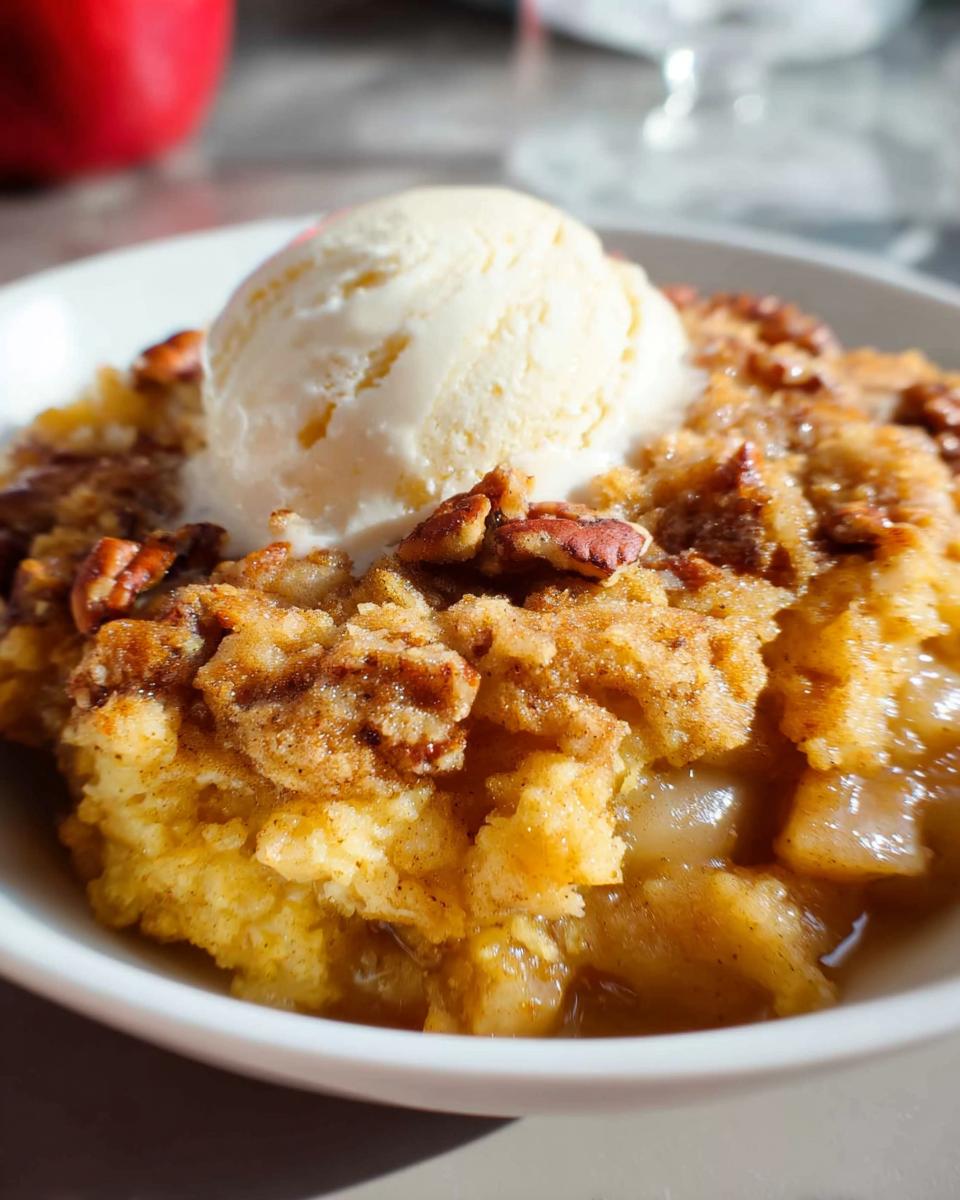 Crockpot Apple Dump Cake - detail 2